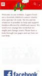 Mobile Screenshot of logansfund.org